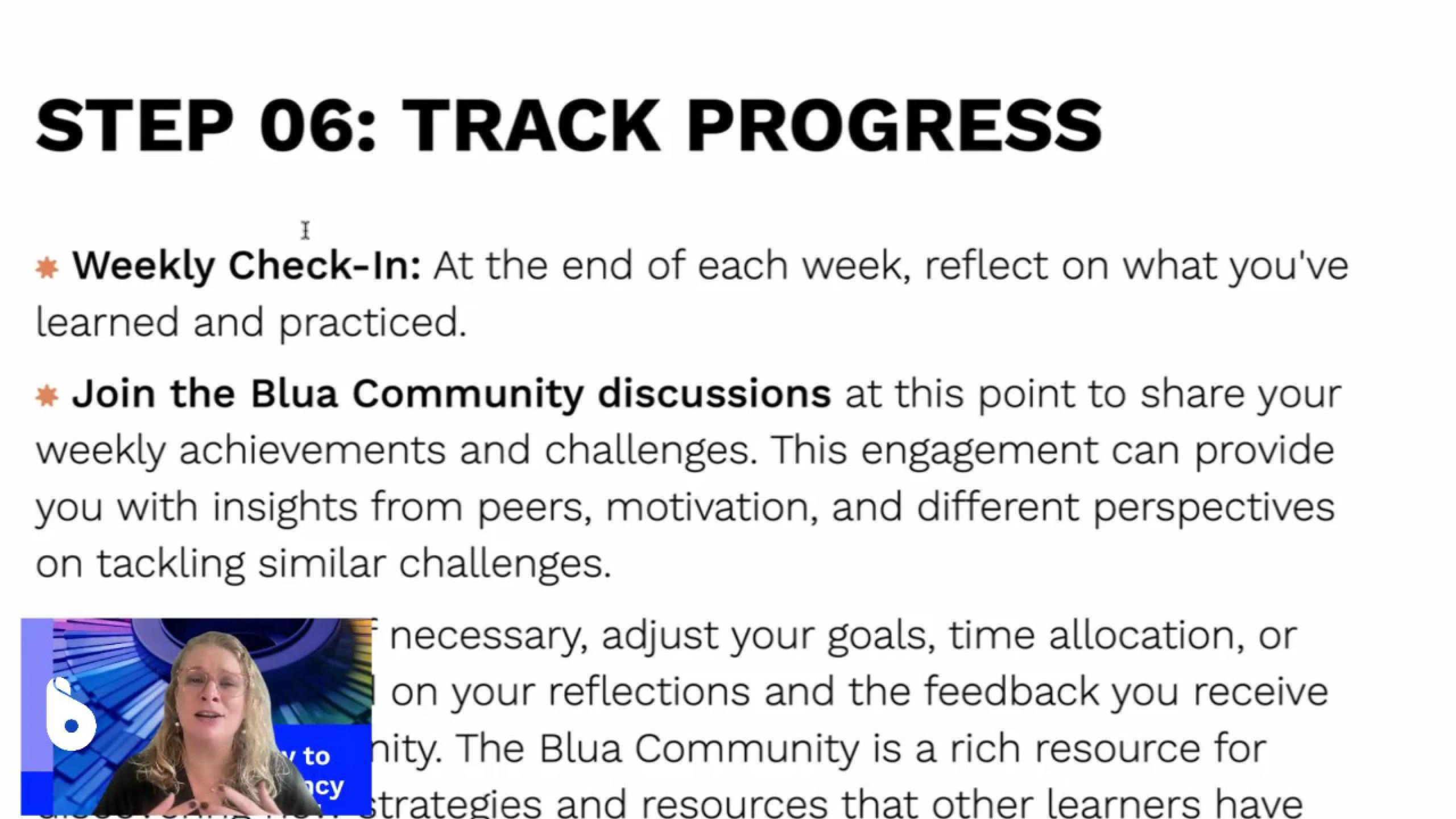 9 - Blua The way of fluency wheel - Step 6